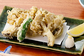 舞茸の天ぷらテイクアウト